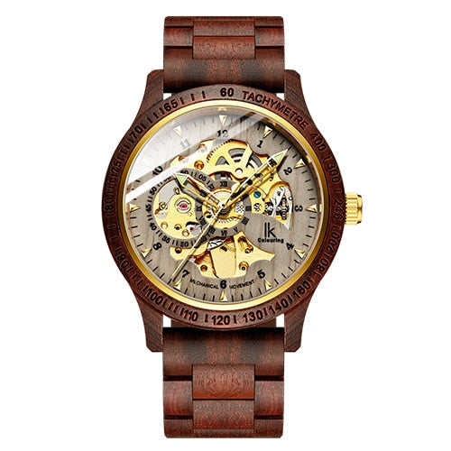 Orologio in legno resistente 30M