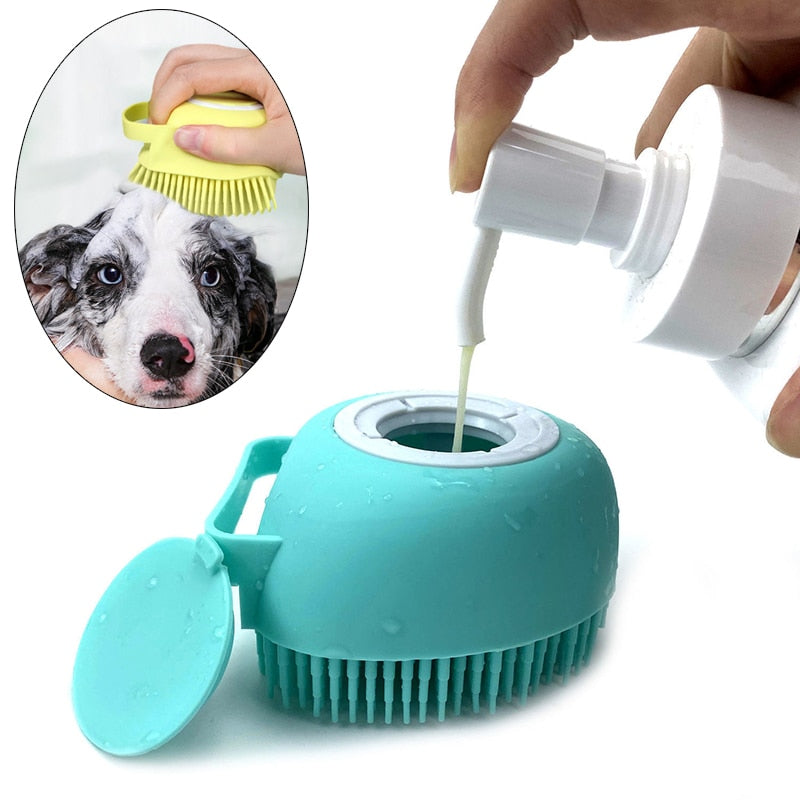 Guanto da massaggio per bagno dei cuccioli - Puppy Bath Massage Gloves