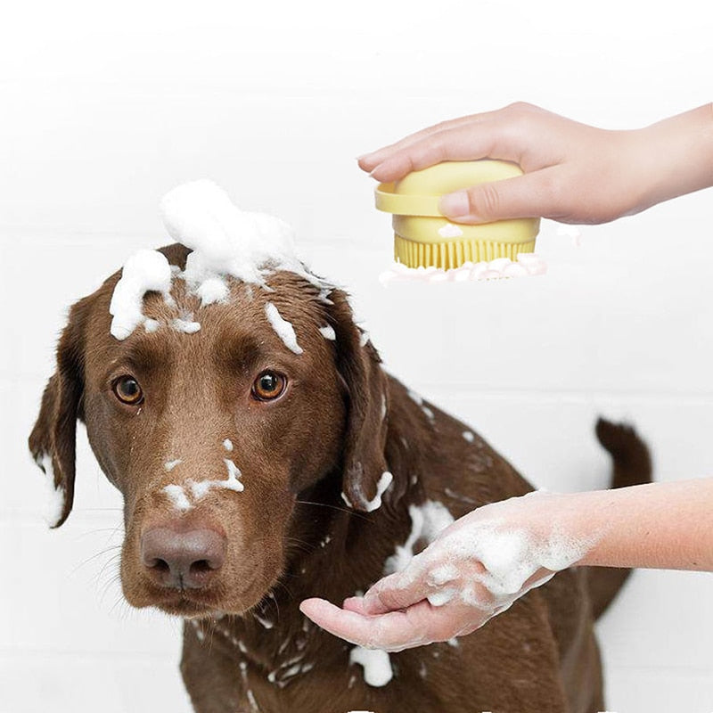 Guanto da massaggio per bagno dei cuccioli - Puppy Bath Massage Gloves