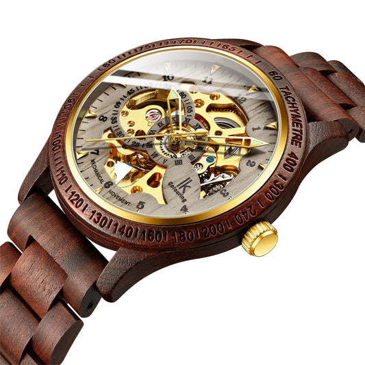 Orologio in legno resistente 30M