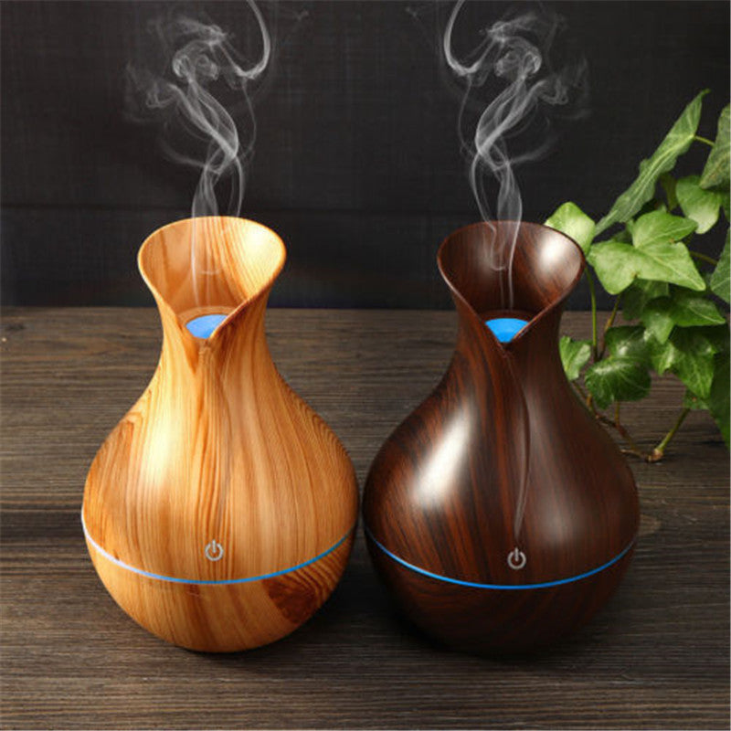 Vase Shape Wood (umidificatore )
